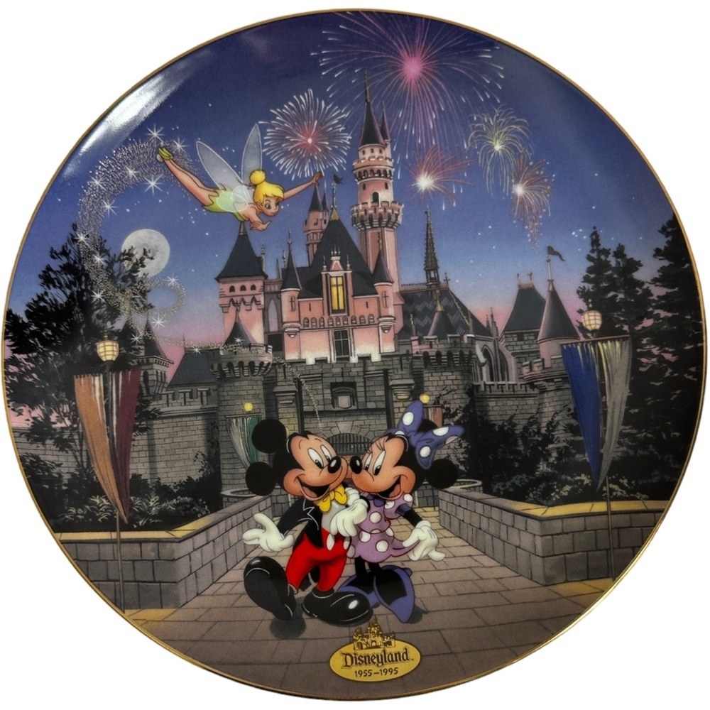 Walt Disney 40th Anniversary Limited Edition Plate 1995 Vintage Sleeping Beauty